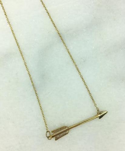 Delicate Arrow Necklace